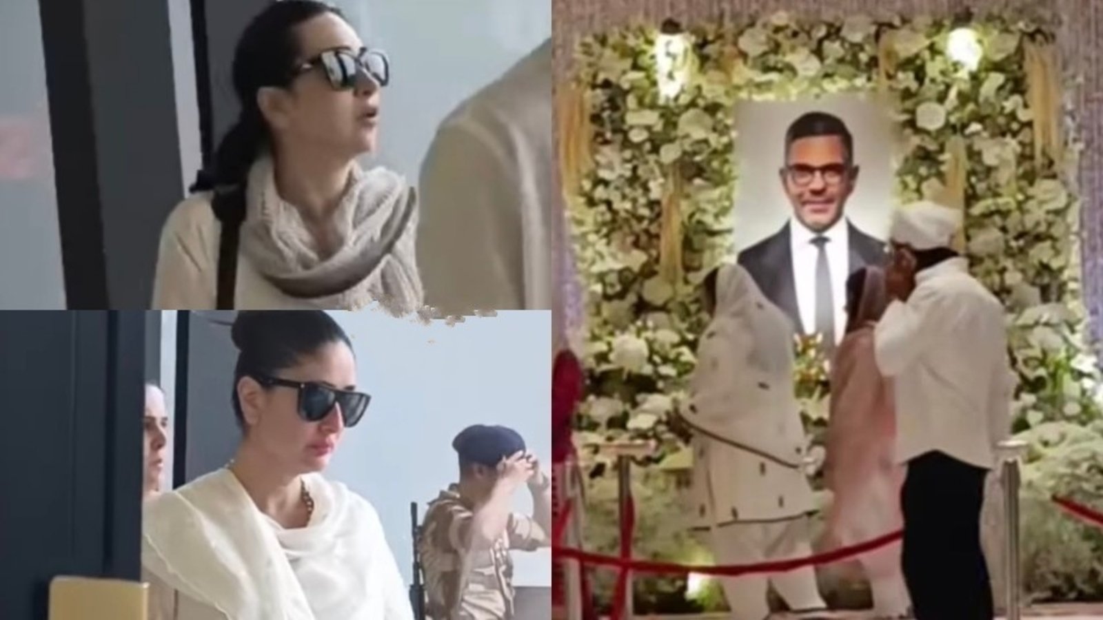 কারিনা কাপুর, কারিশমা কাপুর, সাইফ আলী খান দিল্লির সুনজয় কাপুরের জন্য প্রার্থনা বৈঠকে পৌঁছেছেন; অফার সমবেদনা | বলিউড