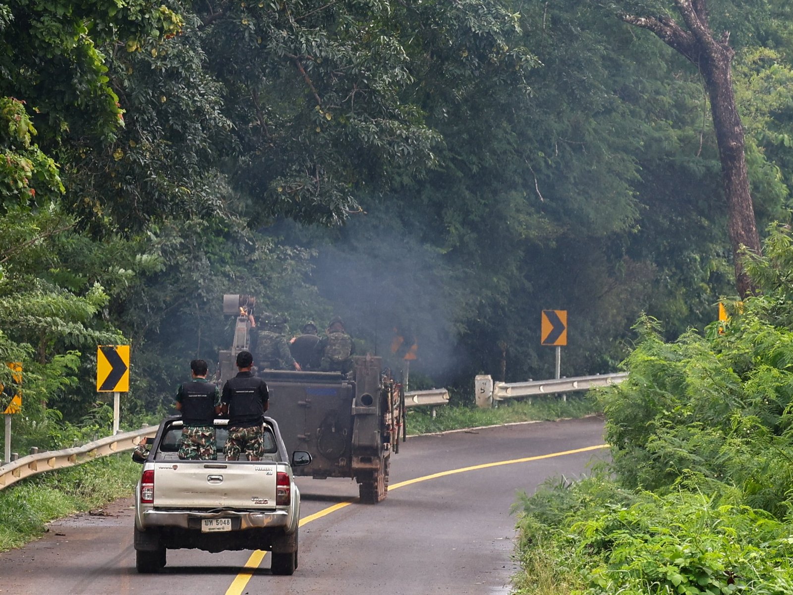 ট্রাম্পের যুদ্ধবিরতি ধাক্কা থাইল্যান্ড-কম্বোডিয়া সীমান্ত সংঘর্ষ বন্ধ করতে ব্যর্থ হয়েছে | সীমান্ত বিরোধ সংবাদ